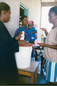 Centre de nutrition de Saint Joseph - Les Gonaives Haiti - Juin 2001